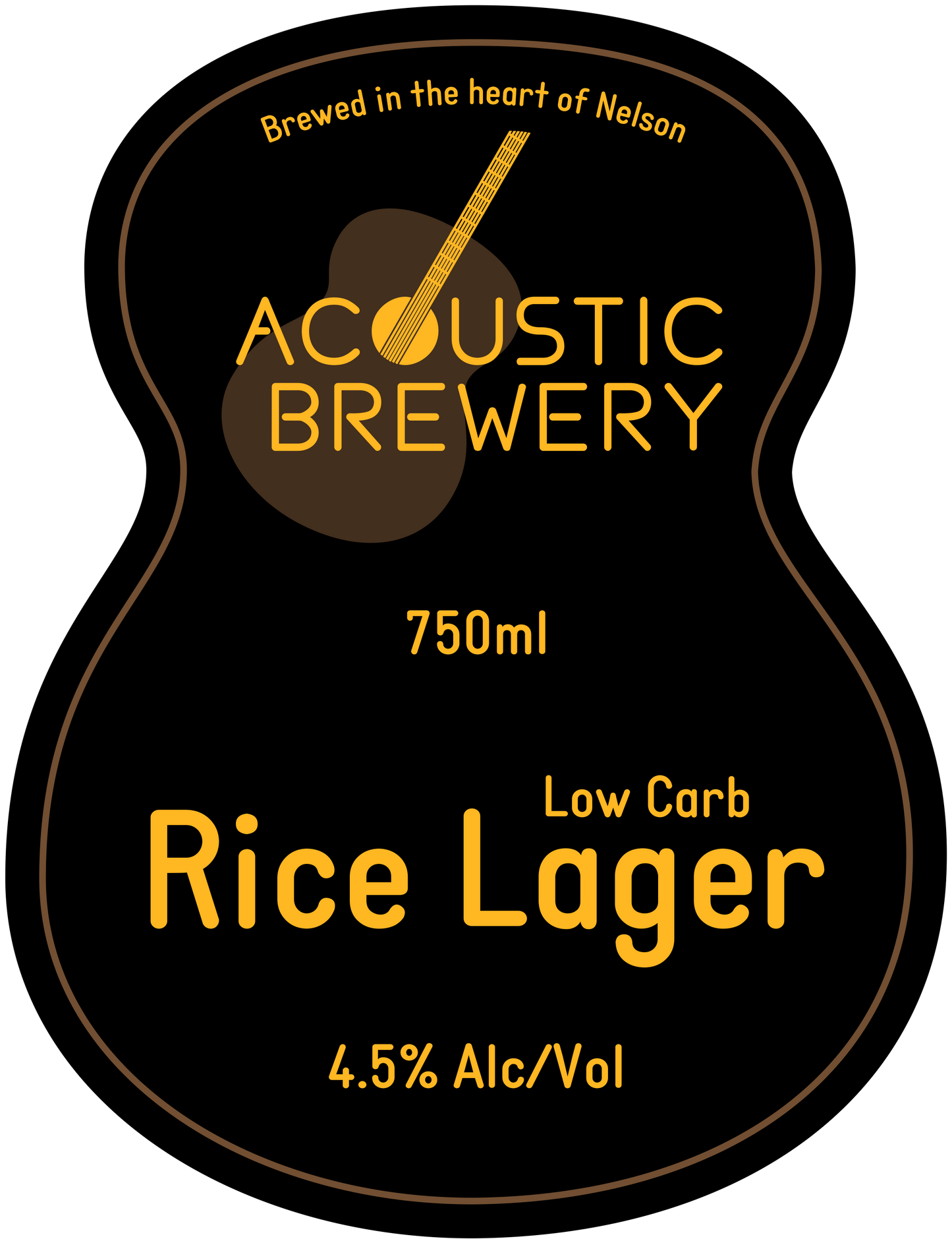 Rice Lager (Low Carb) Glass Bottle 750ml
