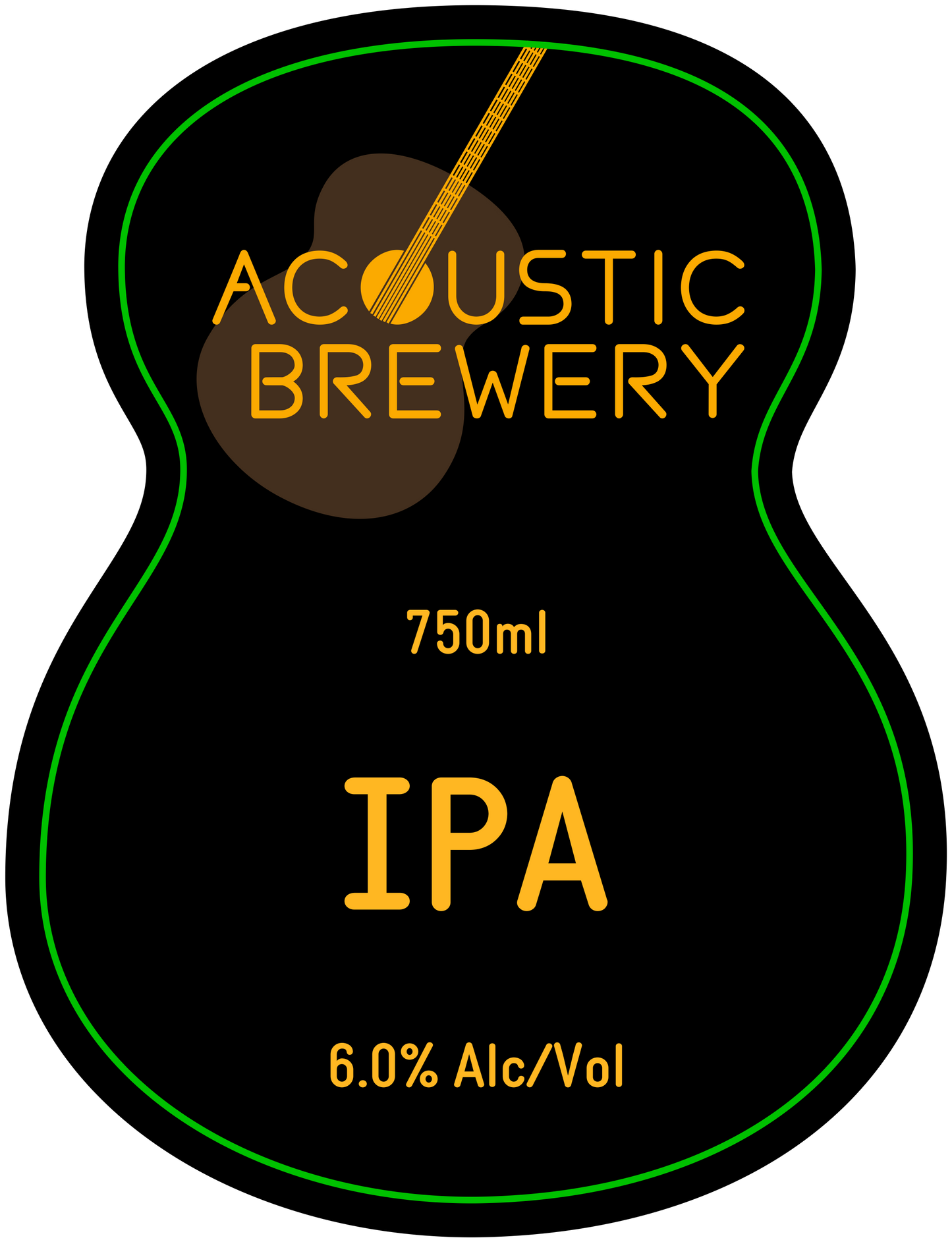 IPA Glass Bottle 750ml