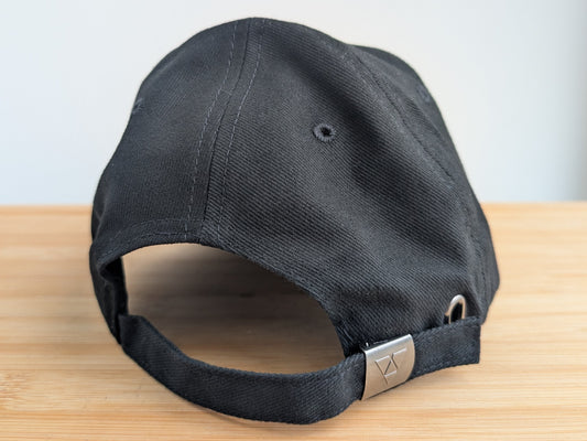 Acoustic Embroidered Cotton Cap
