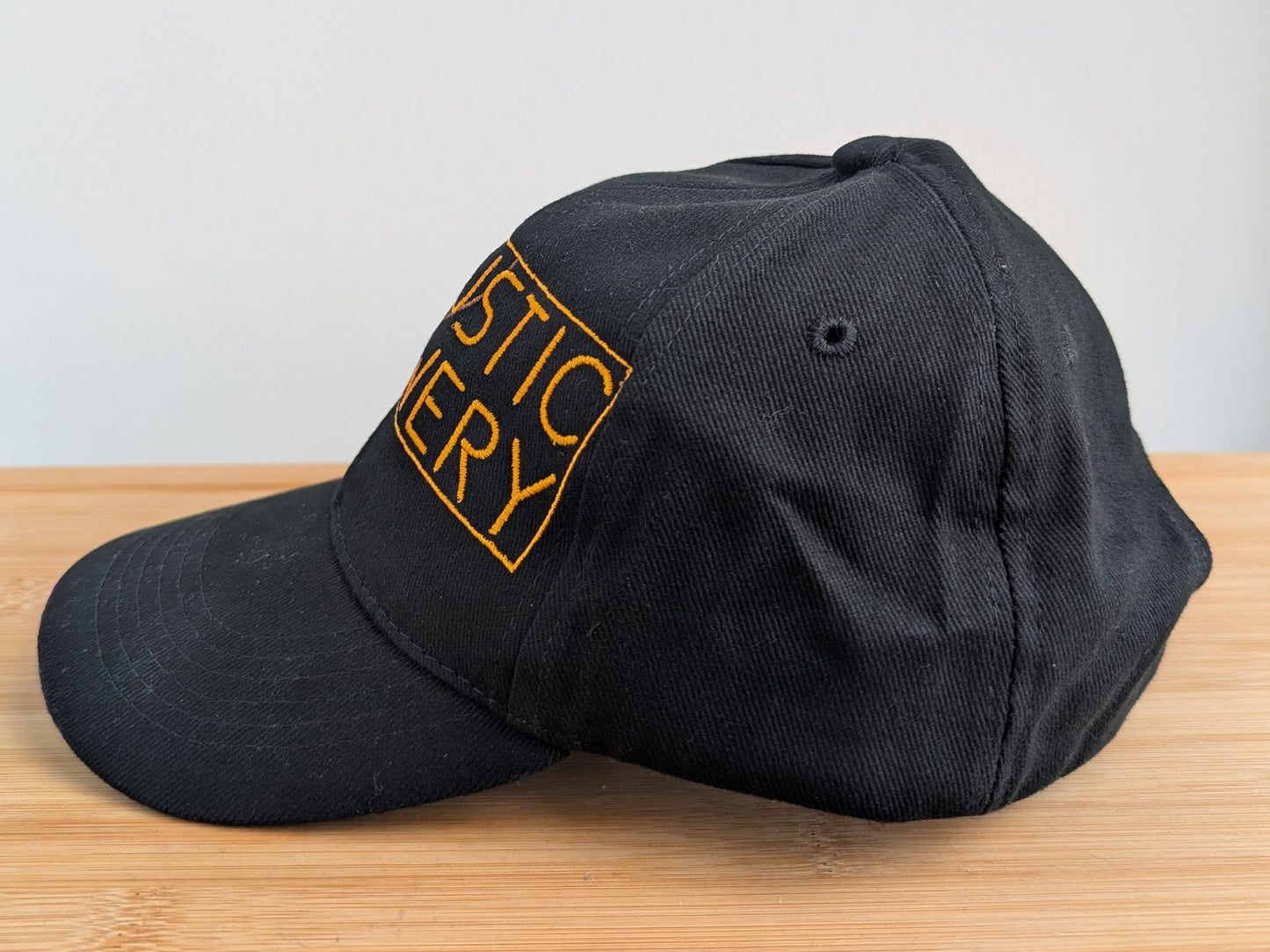 Acoustic Embroidered Cotton Cap