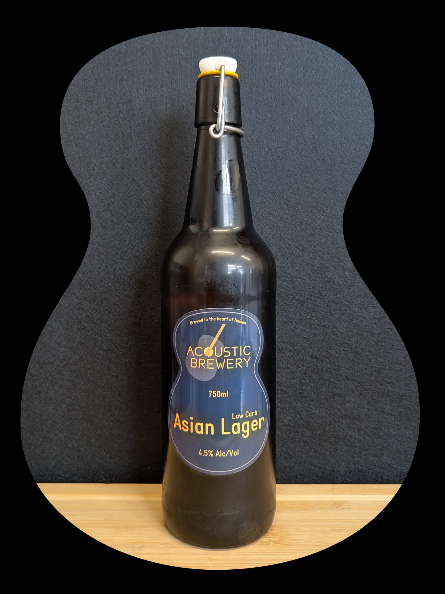 Asian Lager Glass Bottle 750ml